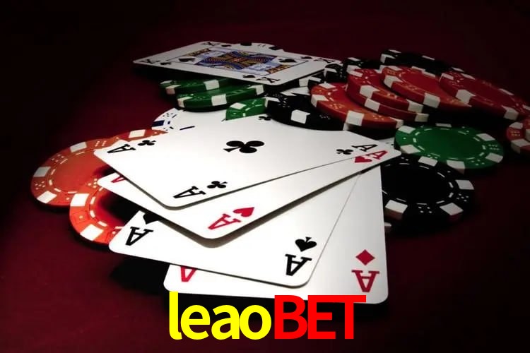 Mesa de Blackjack leaobet